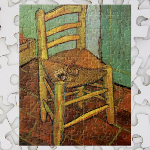 Puzzle La chaise de Vincent avec son tuyau par Vincent va