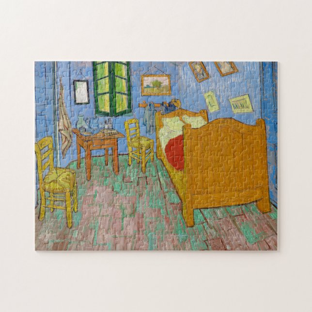 Puzzle La chambre de Vincent Van Gogh (1889) (Horizontal)