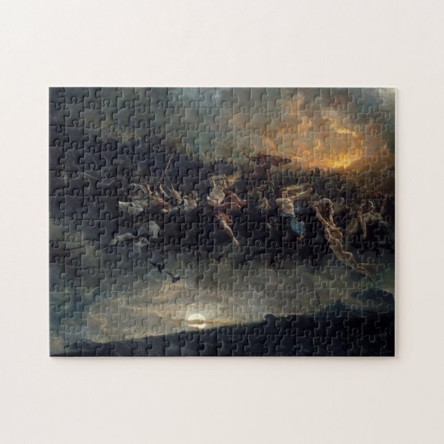 Puzzle La chasse sauvage d'Odin, 1872 par Peter Nicolai A (Horizontal)