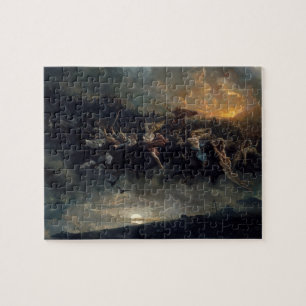 Puzzle La chasse sauvage d'Odin par Peter Nicolai Arbo