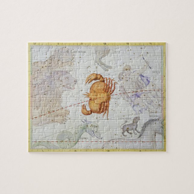 Puzzle La constellation de Cancer, plaquent 4 du 'atlas (Horizontal)