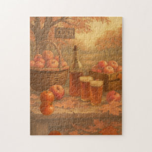 Puzzle La Coulée de l'Automne - Dégustation de cidre rust