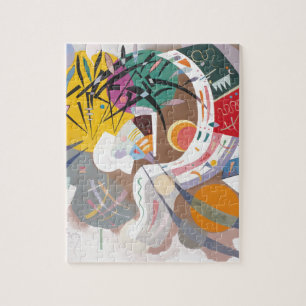 Puzzle La courbe dominante de Kandinsky Abstraite