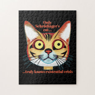 Puzzle La crise existentielle du chat de Schrodinger