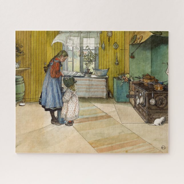 Puzzle La cuisine de Carl Larsson (Horizontal)