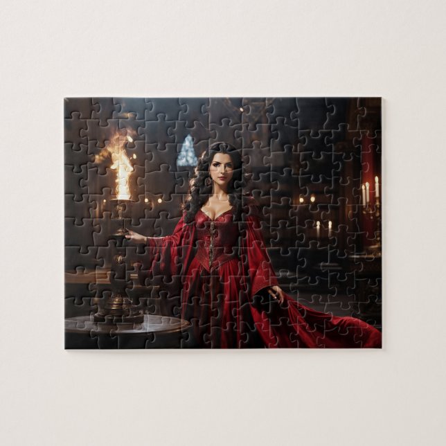 Puzzle La Dame de Magick (Horizontal)