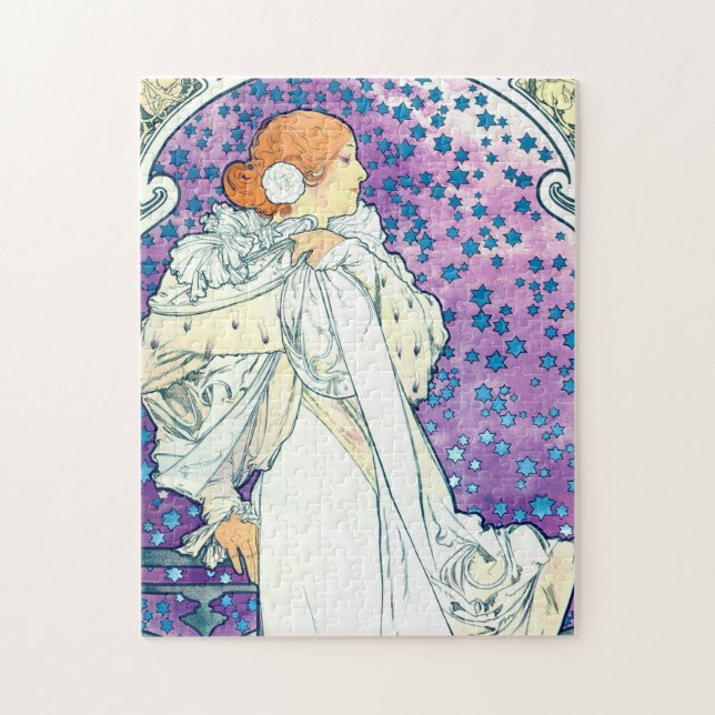 Puzzle La Dame des Camelias, Alphonse Mucha (Vertical)