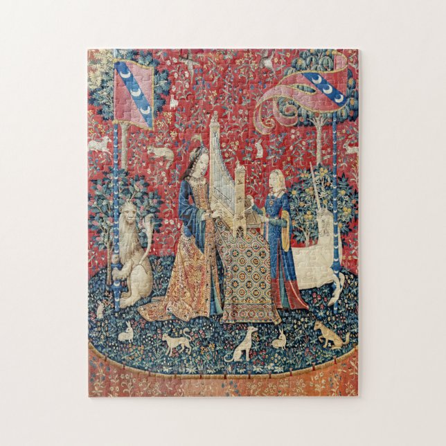 Puzzle La Dame et la licorne, Audition (Vertical)