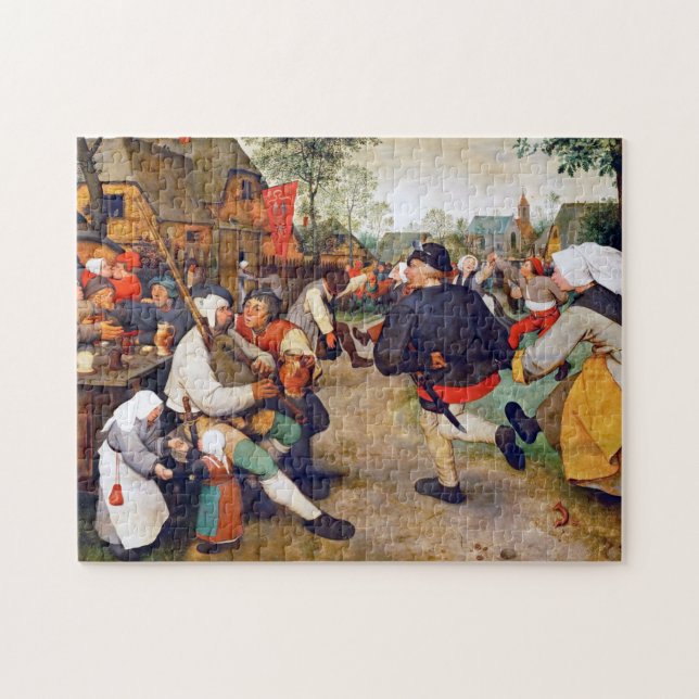 Puzzle La Danse Paysanne, Pieter Bruegel (Horizontal)