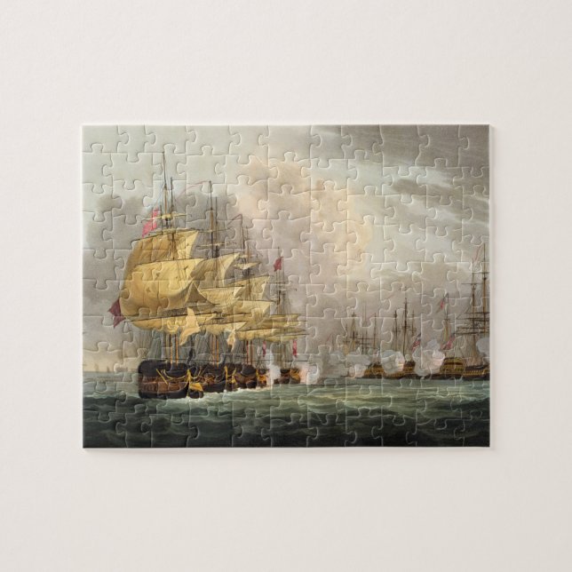 Puzzle La destruction de la flotte danoise avant Copenha (Horizontal)