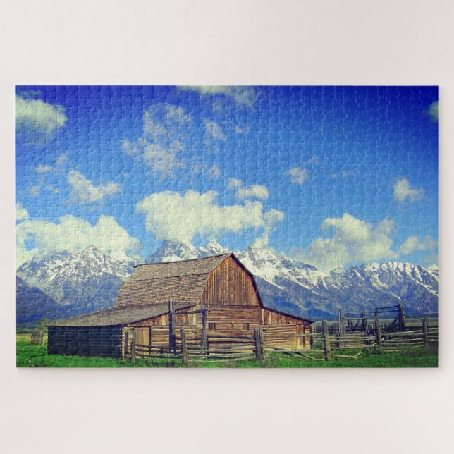 Puzzle La ferme de montagne (Horizontal)