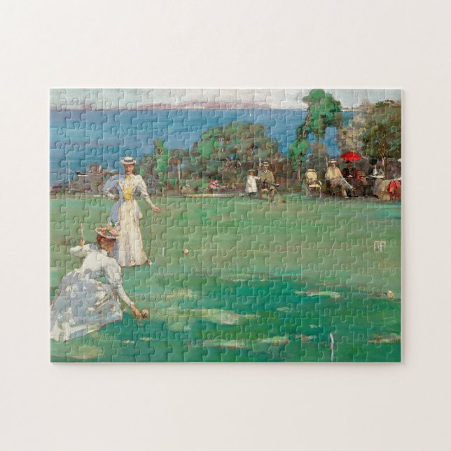 Puzzle La Fête du Croquet | Sir John Lavery (Horizontal)