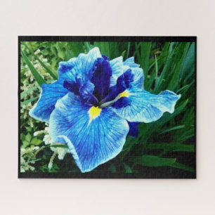 PUZZLE LA FLEUR JAPONAISE D'IRIS
