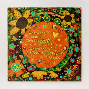 Puzzle La Foi d'Irelyn Miracle Floral Fun