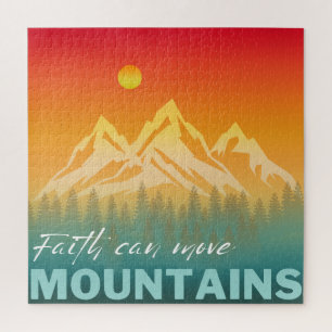 Puzzle La Foi Peut Déplacer Des Montagnes Montagne Nature