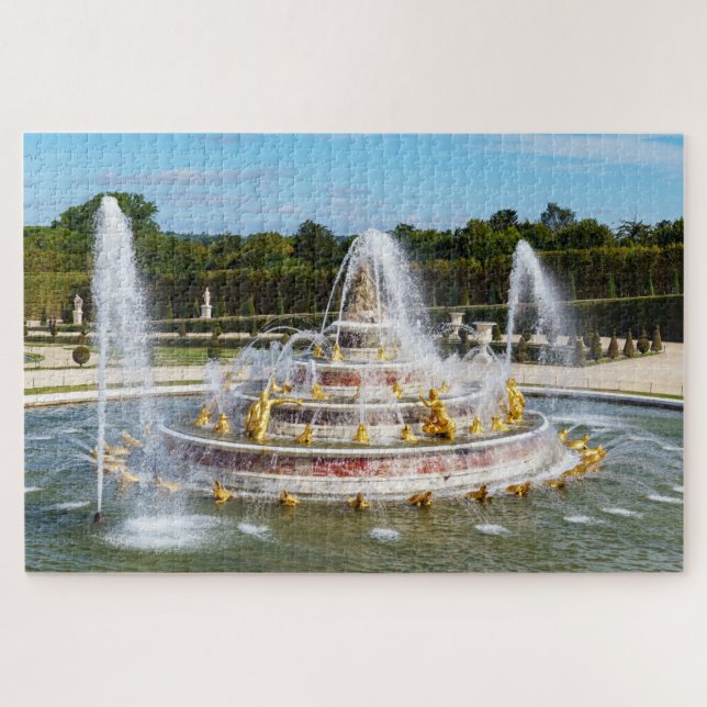 Puzzle La Fontaine de Latona dans les jardins de Versaill (Horizontal)