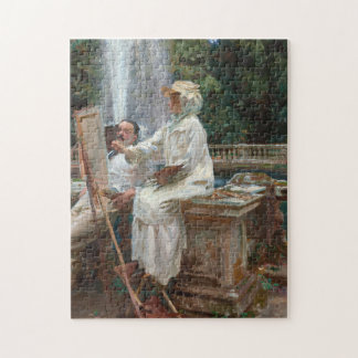 Puzzle La Fontaine, Villa Torlonia - John Singer Sargent