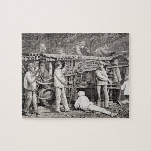 Puzzle La galerie avancée du côté français du lundi