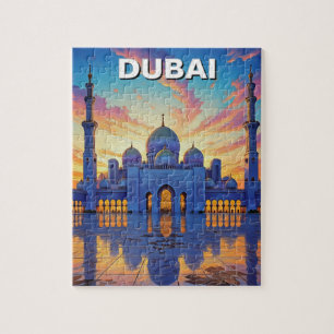 Puzzle La Grande Mosquée de Dubaï Coucher de soleil des E