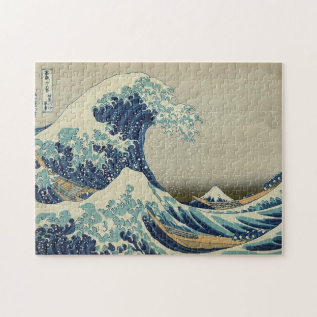 Puzzle La Grande Vague au large de Kanagawa (Horizontal)