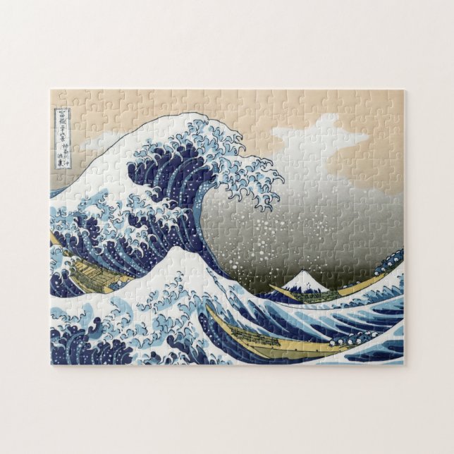 Puzzle La Grande Vague Au Large De Kanagawa (Horizontal)