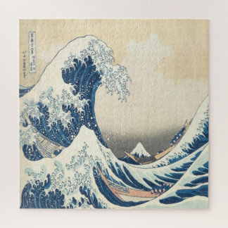 Puzzle La Grande vague au large de Kanagawa Ukiyo-e Japon