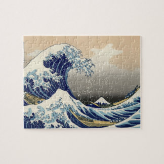 Puzzle La grande vague outre de Kanagawa