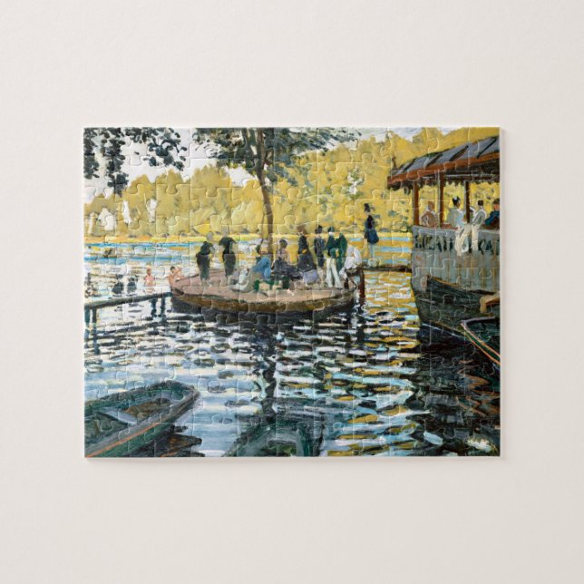 Puzzle La Grenouillère (1869) par Claude Monet (Horizontal)