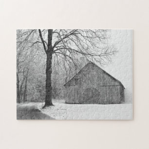 Puzzle La Grosse Neige D'Hiver