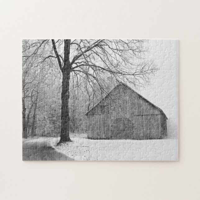 Puzzle La Grosse Neige D'Hiver (Horizontal)