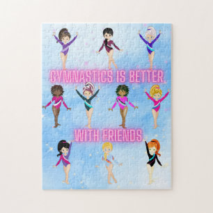 Puzzle La Gymnastique Est Mieux Avec Les Amis Cloud Spark