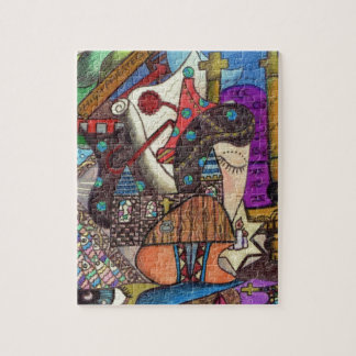 Puzzle La haute carte de tarot de prêtresse par Kaye