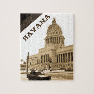 Puzzle La Havane vintage, Cuba