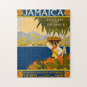 Puzzle La Jamaïque, la gemme des tropiques