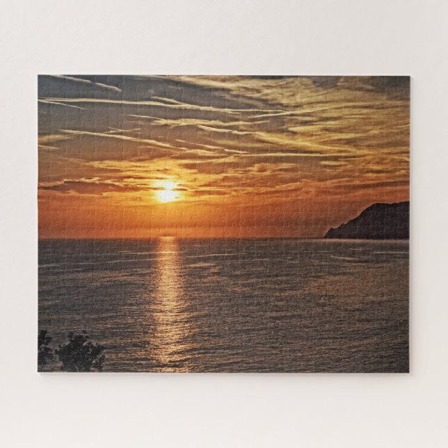 Puzzle La lame du coucher de soleil - 16x20 - 520 pcs. (Horizontal)