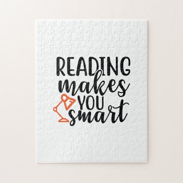 Puzzle La lecture de l'art vous rend intelligent (Vertical)