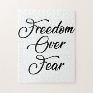 Puzzle La liberté face à la peur