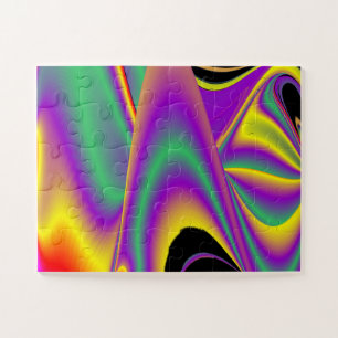 Puzzle La magie des couleurs Abstrait Rainbowart 3D
