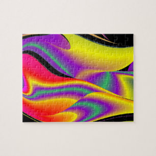 Puzzle La magie des couleurs Abstrait Rainbowart 3D