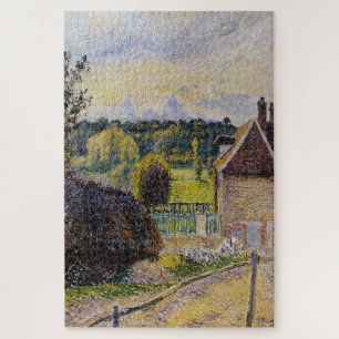Puzzle La maison Delafolie, Éragny, coucher de soleil (18