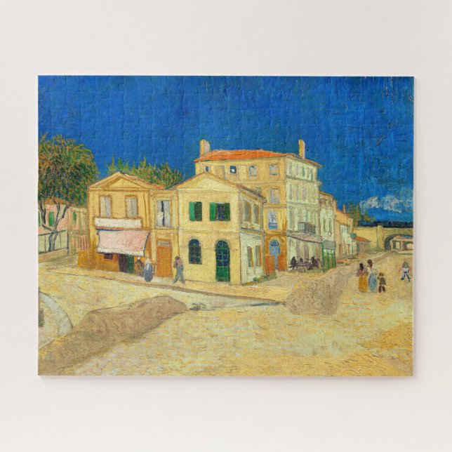 Puzzle La Maison Jaune de Vincent Van Gogh (Horizontal)