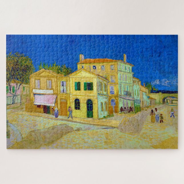 Puzzle La Maison Jaune, Van Gogh (Horizontal)