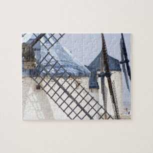 Puzzle La Mancha, Espagne. Don Quichotte, célèbre pour so