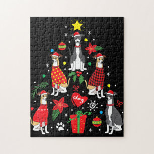Puzzle La mère d'un chien d'ornement de Noël italien Gr