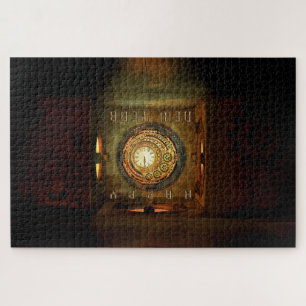 Puzzle La méta ronde du Nouvel An sur le thème steampunk