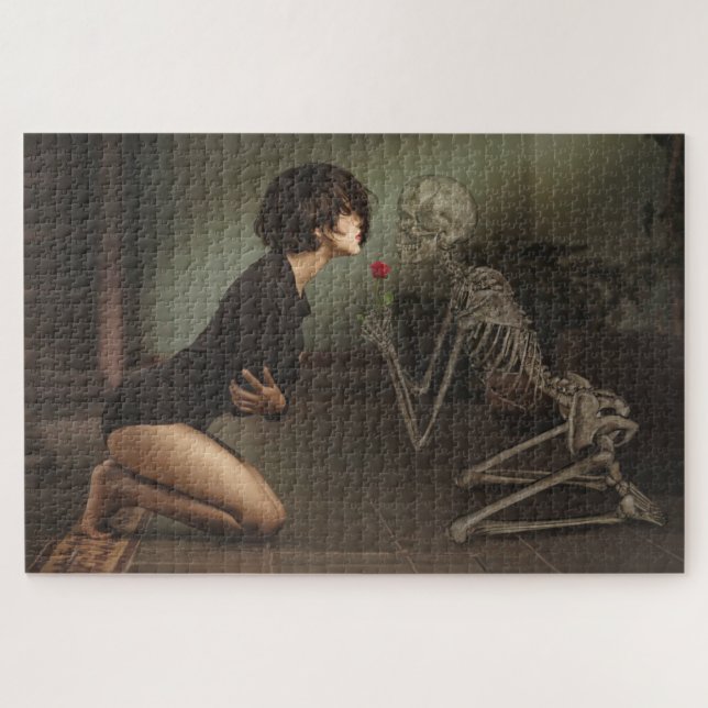Puzzle La mort et la jeune femme (Horizontal)