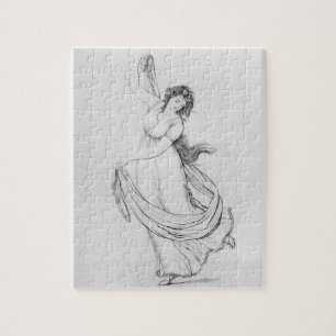 Puzzle La Muse de la danse, plat VI de 'Madame Hamilton