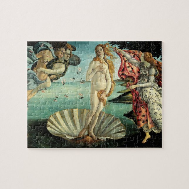 Puzzle La naissance de Vénus par Sandro Botticelli (Horizontal)