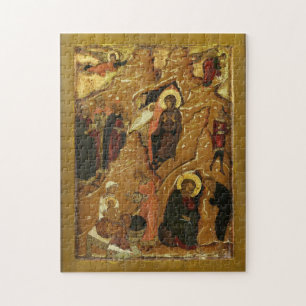 Puzzle La Nativité du Christ d'une icône de niveau de fêt