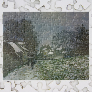 Puzzle La neige à Argenteuil par Claude Monet